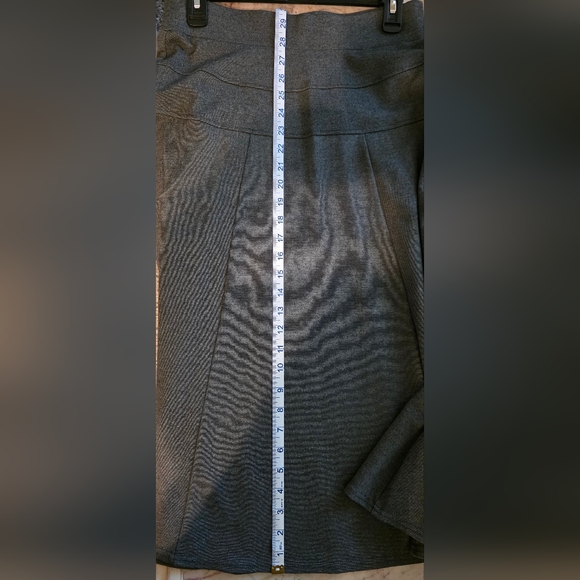 Gray Midi Skirt - Picture 5 of 6